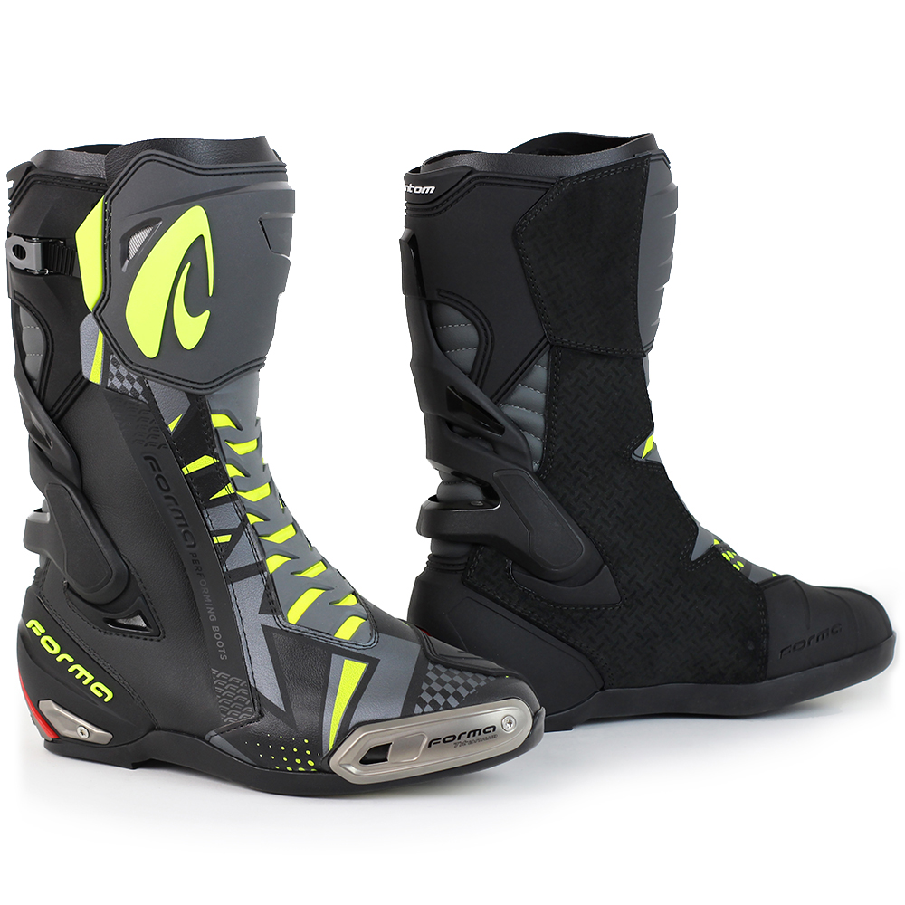 Forma - Bottes Phantom Noir / Gris / Jaune fluo