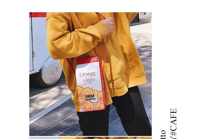 HOVERUP - Print Drink Crossbody Bag