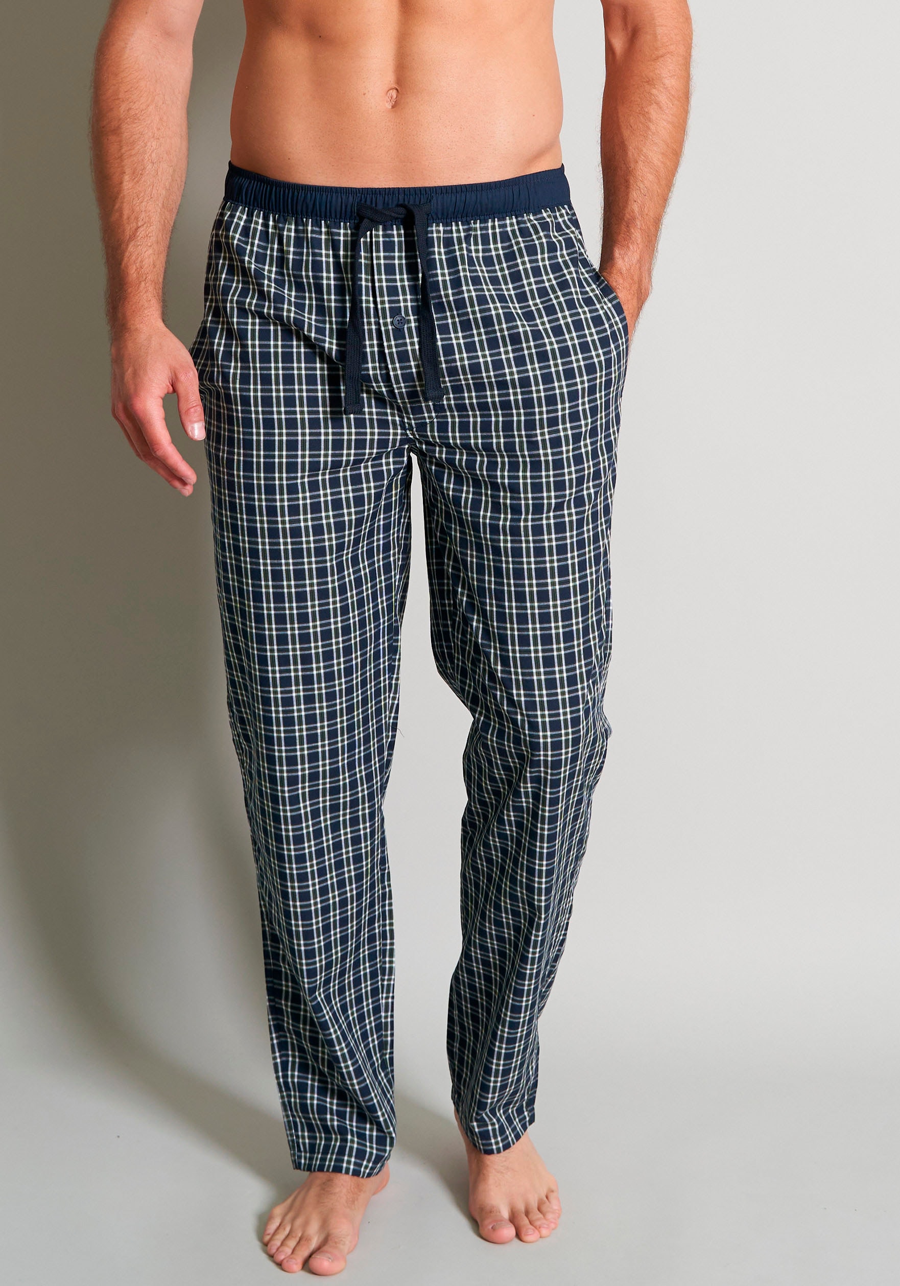 TOM TAILOR Pyjamahose »Dakota«  mit klassichem Karo-Design