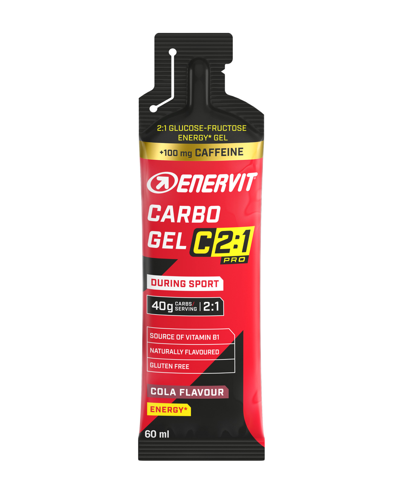 ENERVIT Carbo Gel Cola + 100mg Caffeine