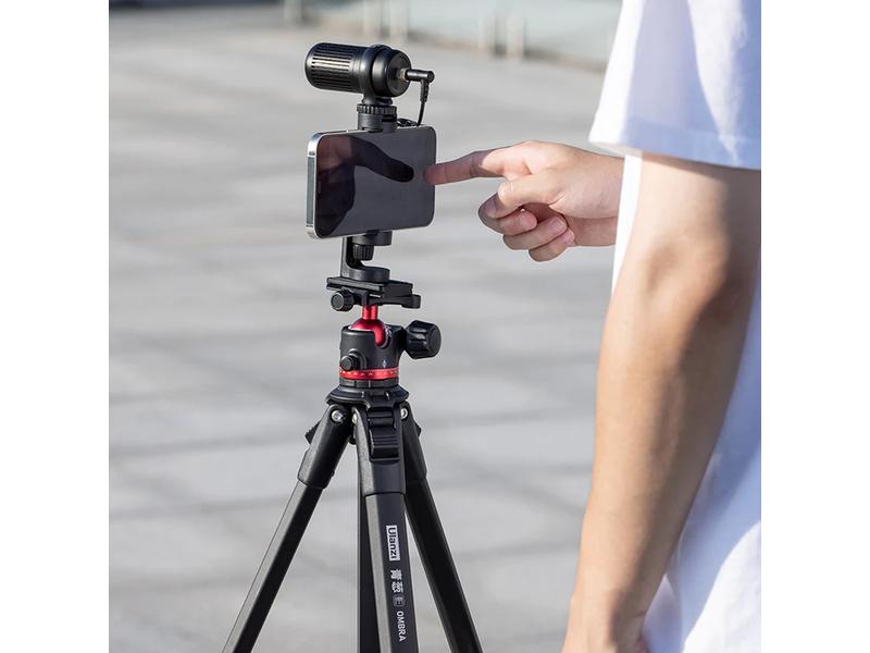 Ulanzi Reisestativ Ombra - Schwarz Einsteiger-Stativ für Fotografie, Video, Vlogging und Live-Streaming
