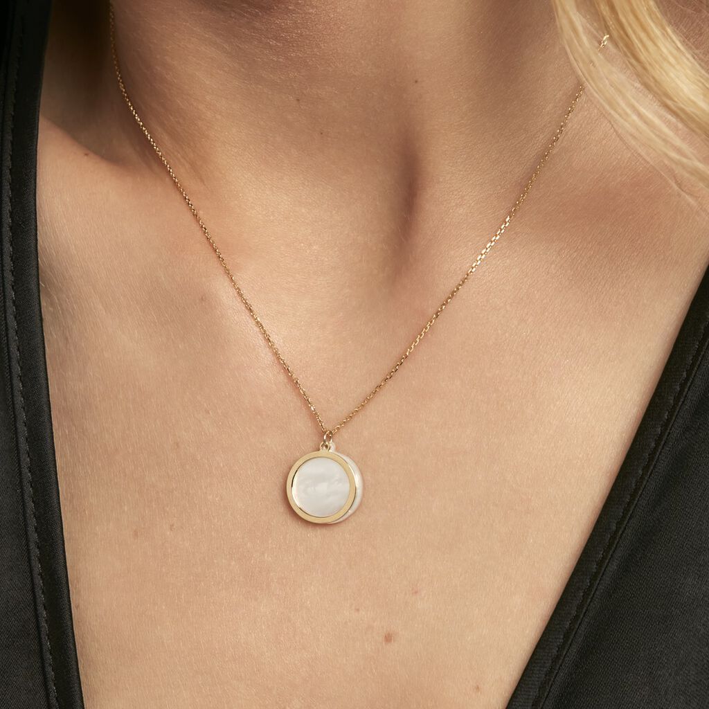 Collier Naïade Or Jaune Nacre