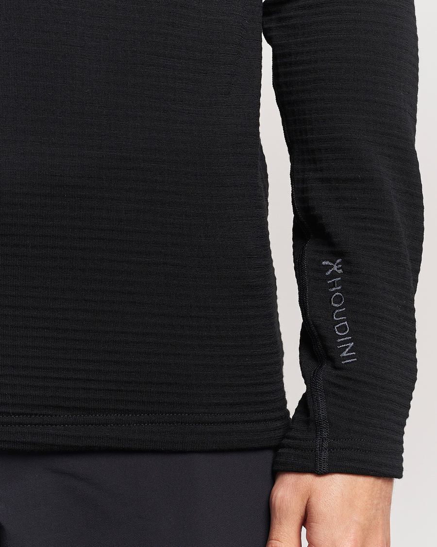 Houdini Desoli Merino Thermal Crew True Black