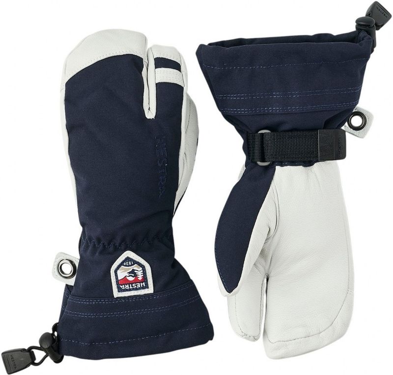 Hestra - Army Leather Heli - Skihandschoenen - Zwart - G-loft - Waterdicht