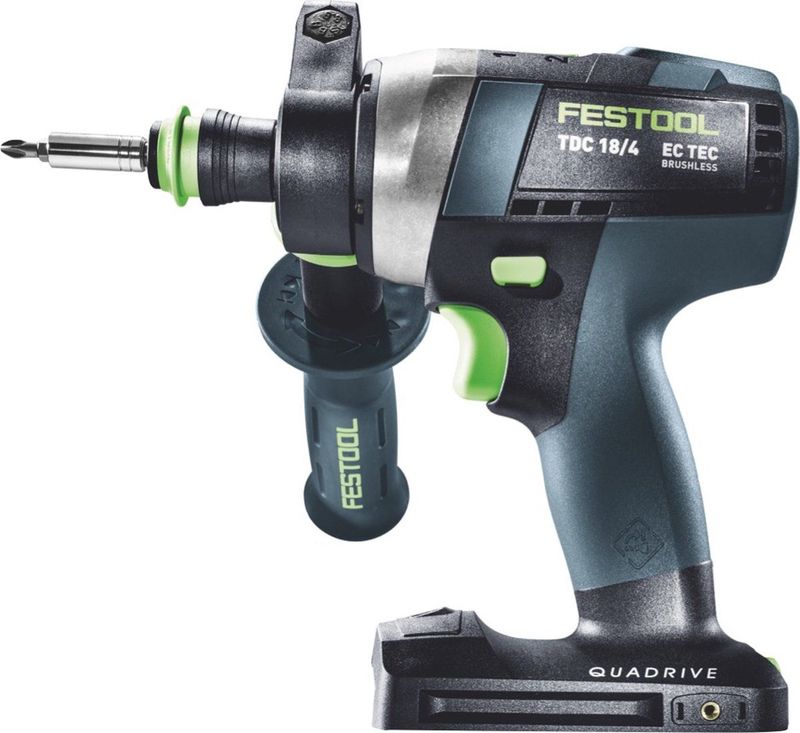 Festool TDC 18/4 I-Basic QUADRIVE Accu Schroefboormachine 18V Basic Body in Systainer - 575601