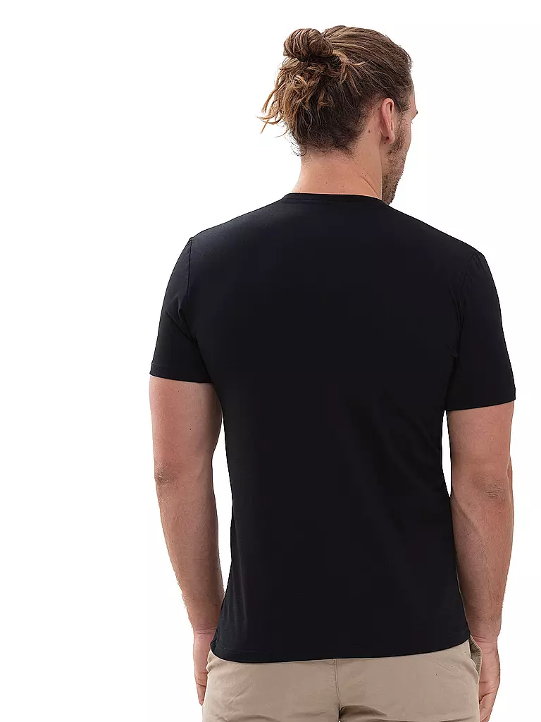MEY Hybrid T-Shirt schwarz