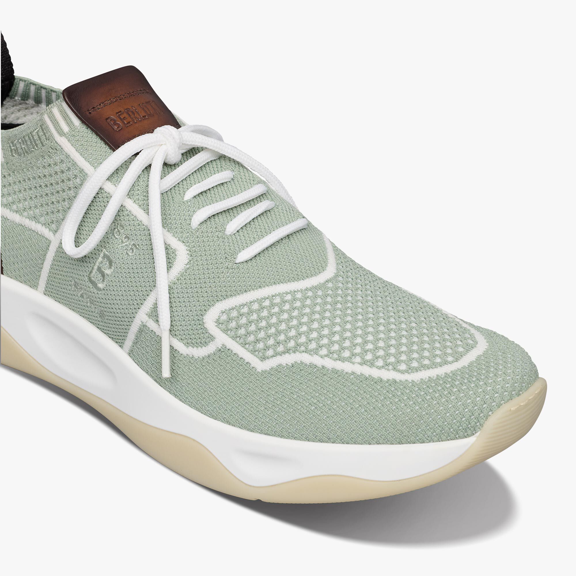 Sneaker Shadow En Maille Et Cuir