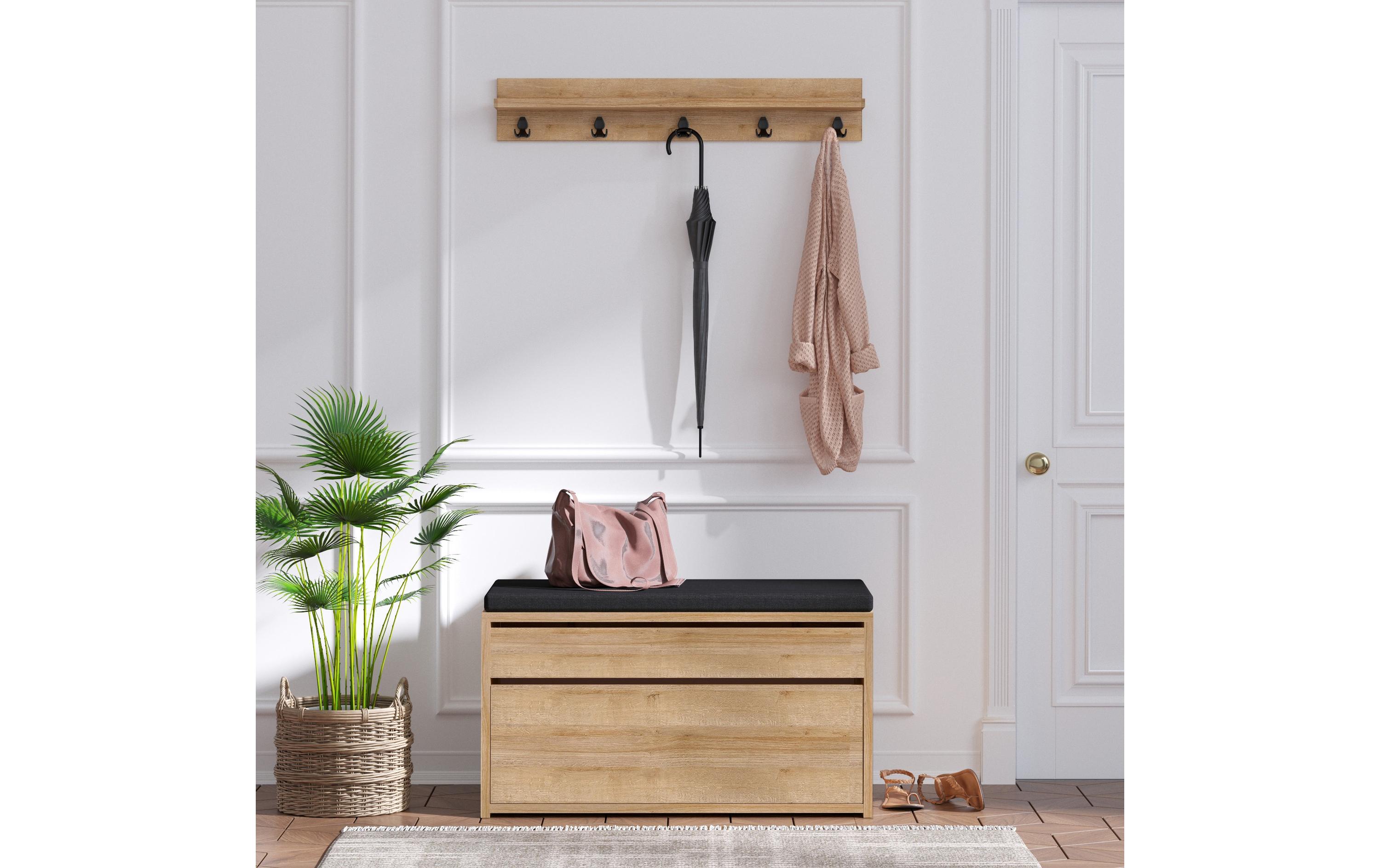 Garderobe Boby 2-er Set, Nature<br>Garderoben-Set
