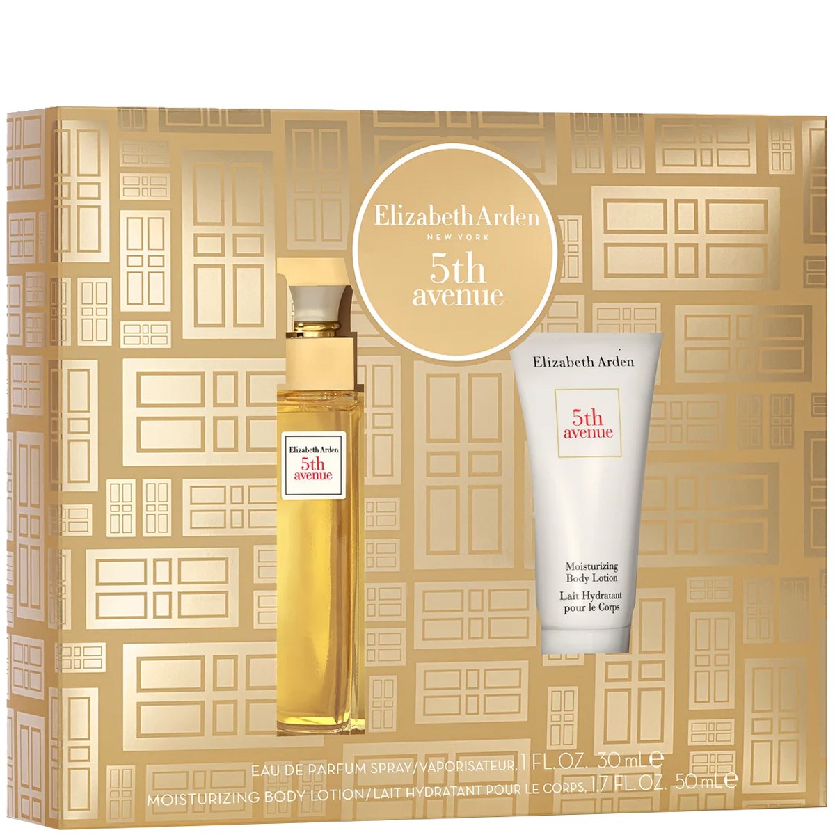 Coffret parfumé 5th Avenue - Floral frais - 2 produits