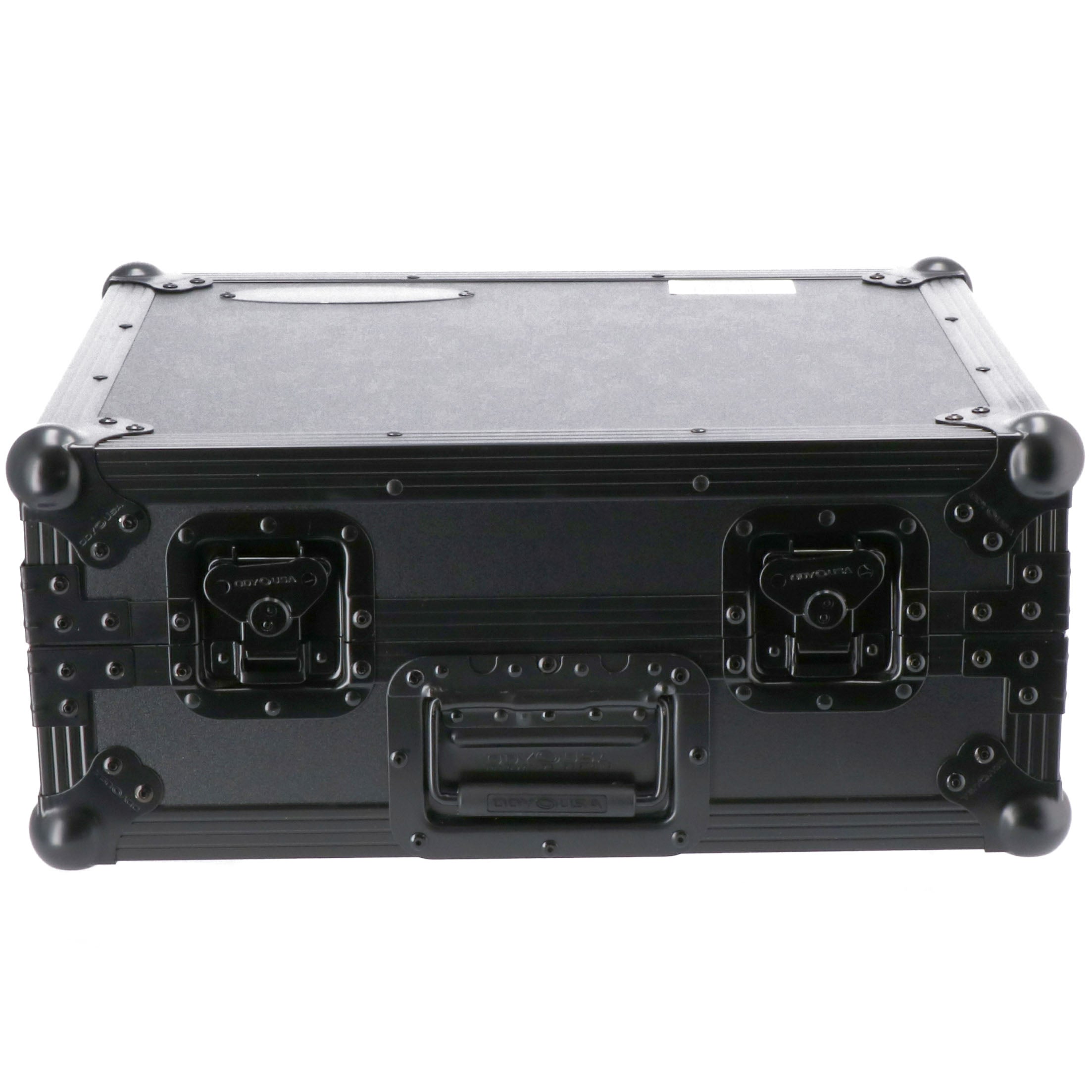 Odyssey FZ1200BL flightcase voor Technics 1200-stijl draaitafels zwart