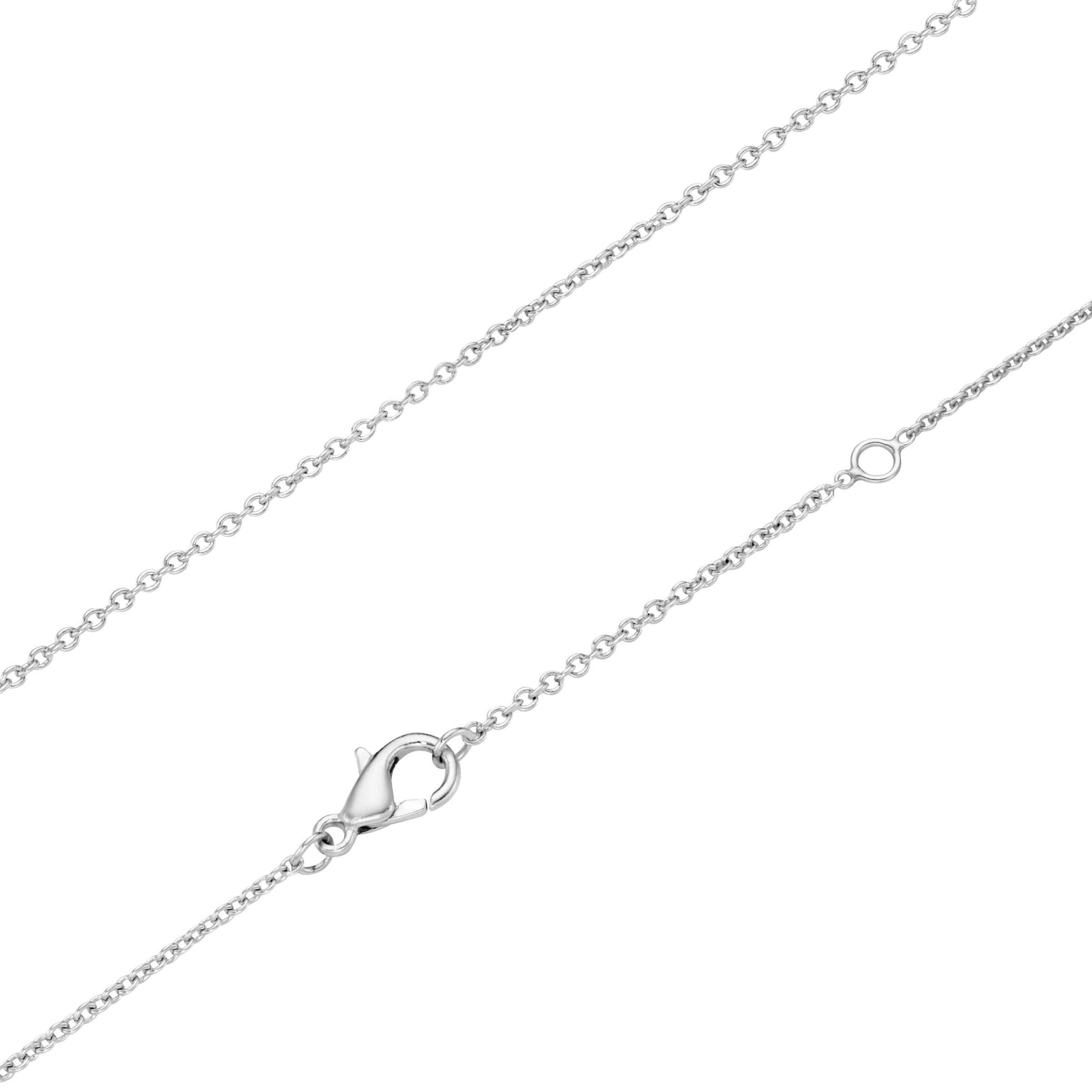 Firetti Kette mit Anhänger »Schmuck Geschenk Halsschmuck Halskette Kette matt glanz« mit Zirkonia (synth.)