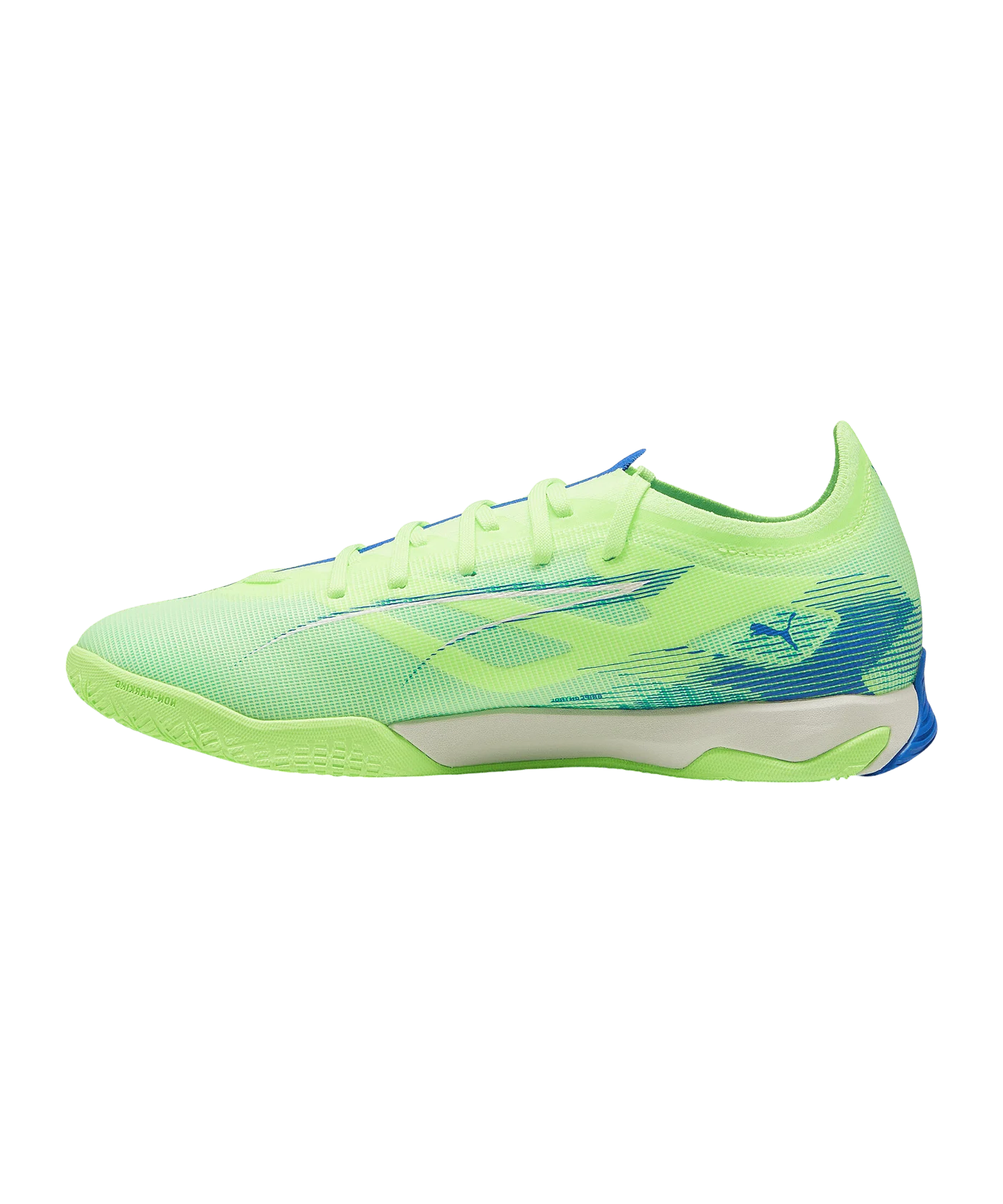 PUMA ULTRA 5 Match IN Lights Out Grün Weiss F03