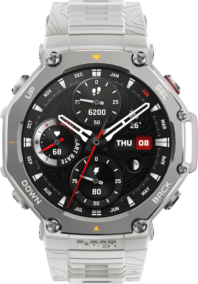 Amazfit Smartwatch »T-Rex 3«(/ 1,5 ″) Zepp OS