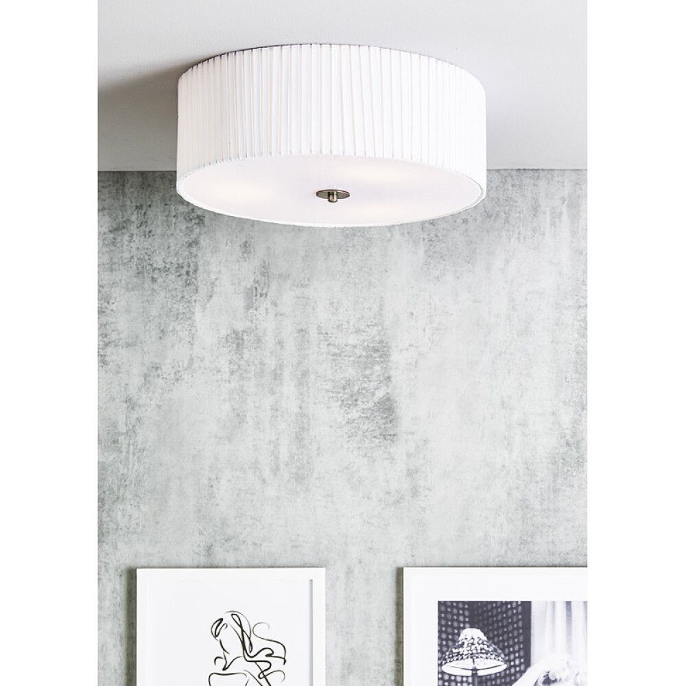 PLAFOND MARKSLÖJD JACKIE 45CM HVIT