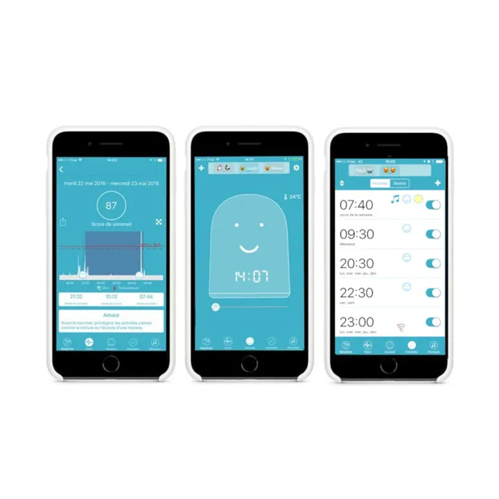 UrbanHello Veilleuse connectée Rémi | Bleu