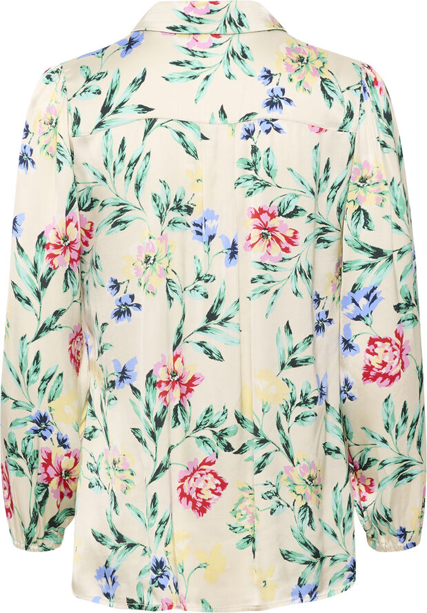 Culture CUjulie Shirt Green/red flower