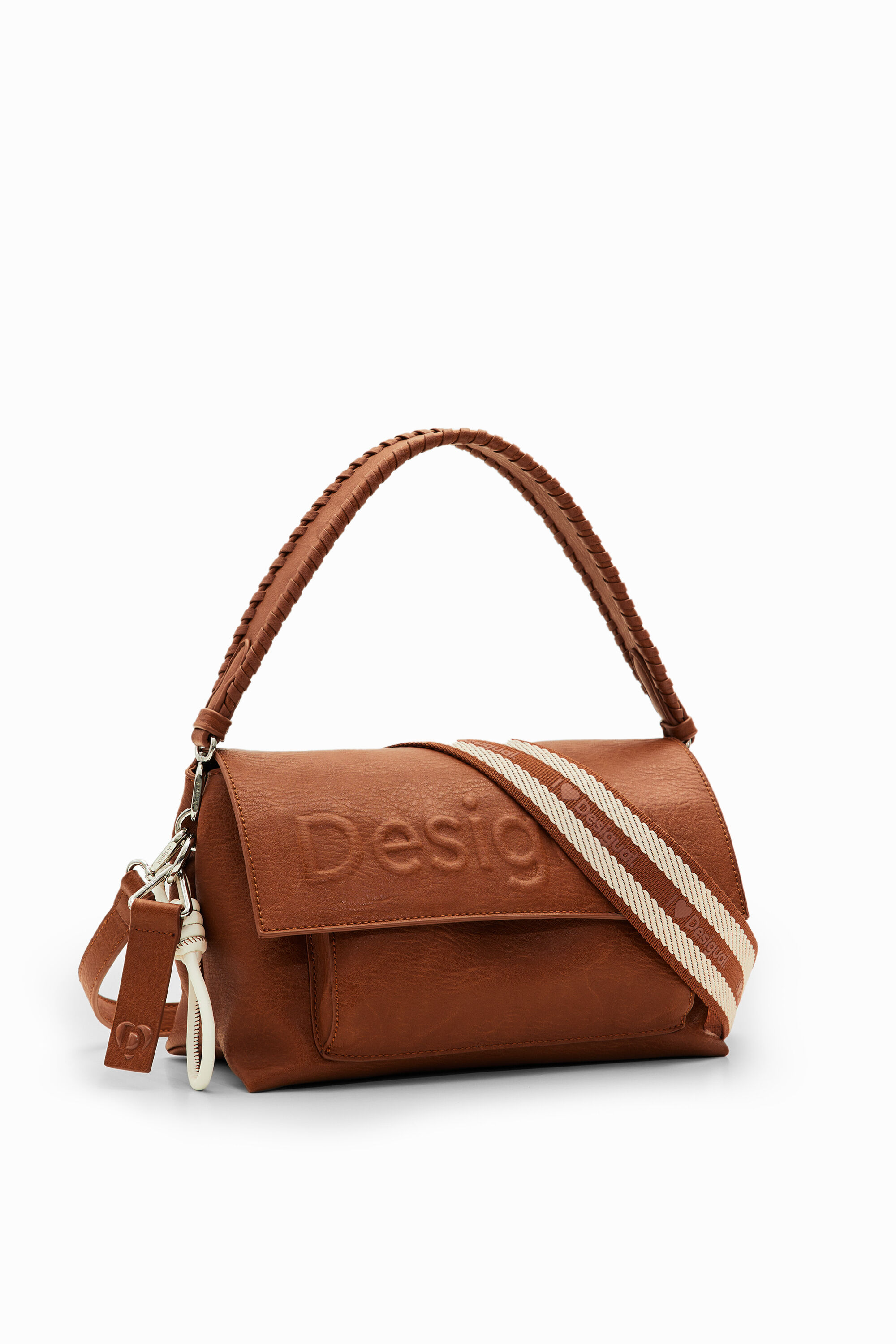 Bolsa de ombro com logotipo M