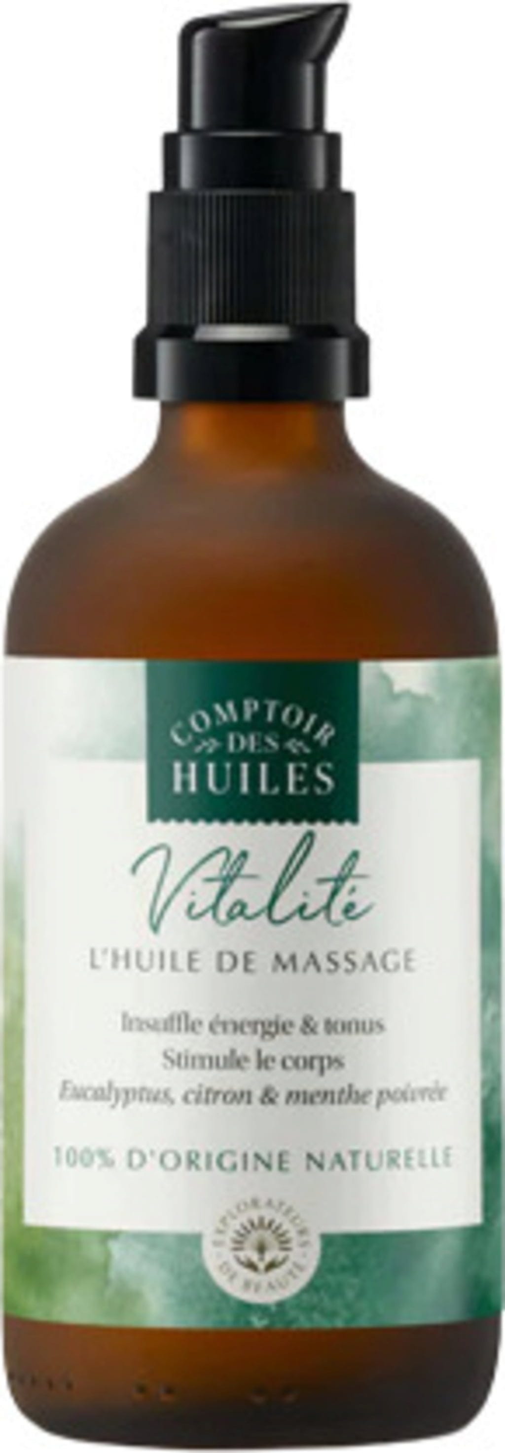 Comptoir des Huiles  Massageöl Vitalität, 100 ml