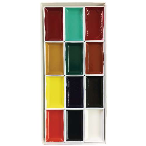 Kissho Gansai, Japanische Aquarellfarben Kästen