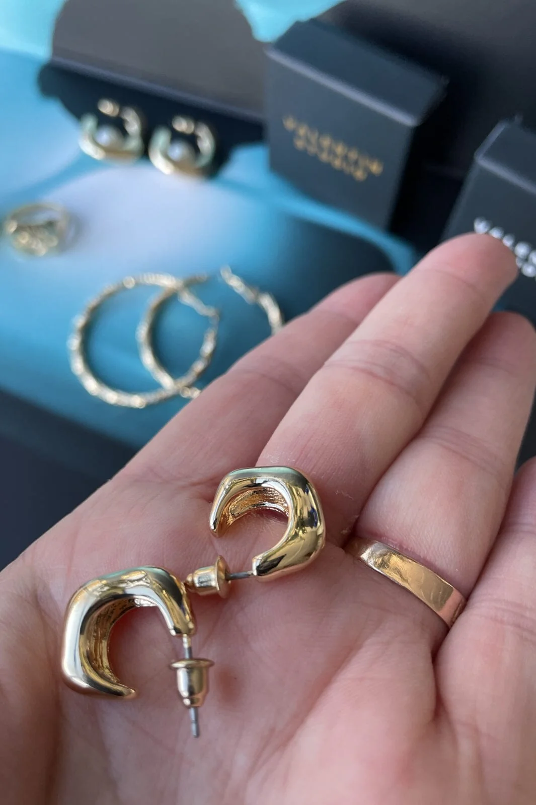 Valentin Studio Deep Blue Earring