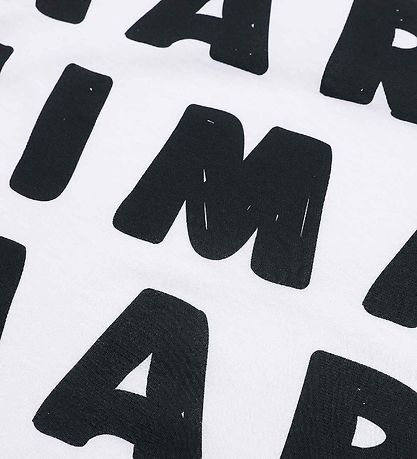 Marni T-Shirt - Weiß m. AOP-Logo