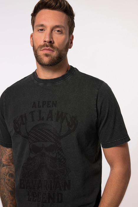 JP 1880 T-Shirt, Trachten, Halbarm, Brustprint, bis 8 XL