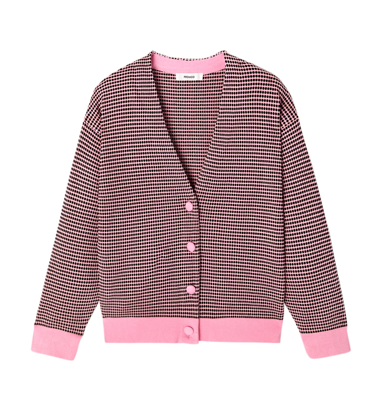 Gilet effet jacquard Femme - Imprimé lilas