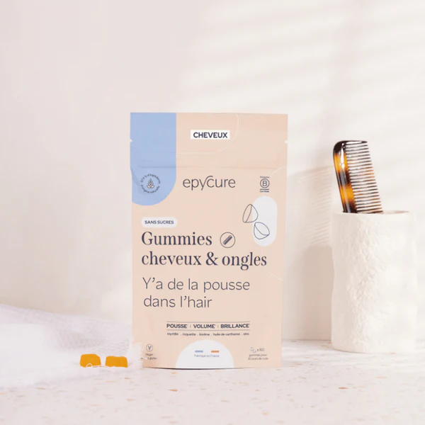 Epycure Gummies Cheveux & Ongles 60 gummies - 1 mois