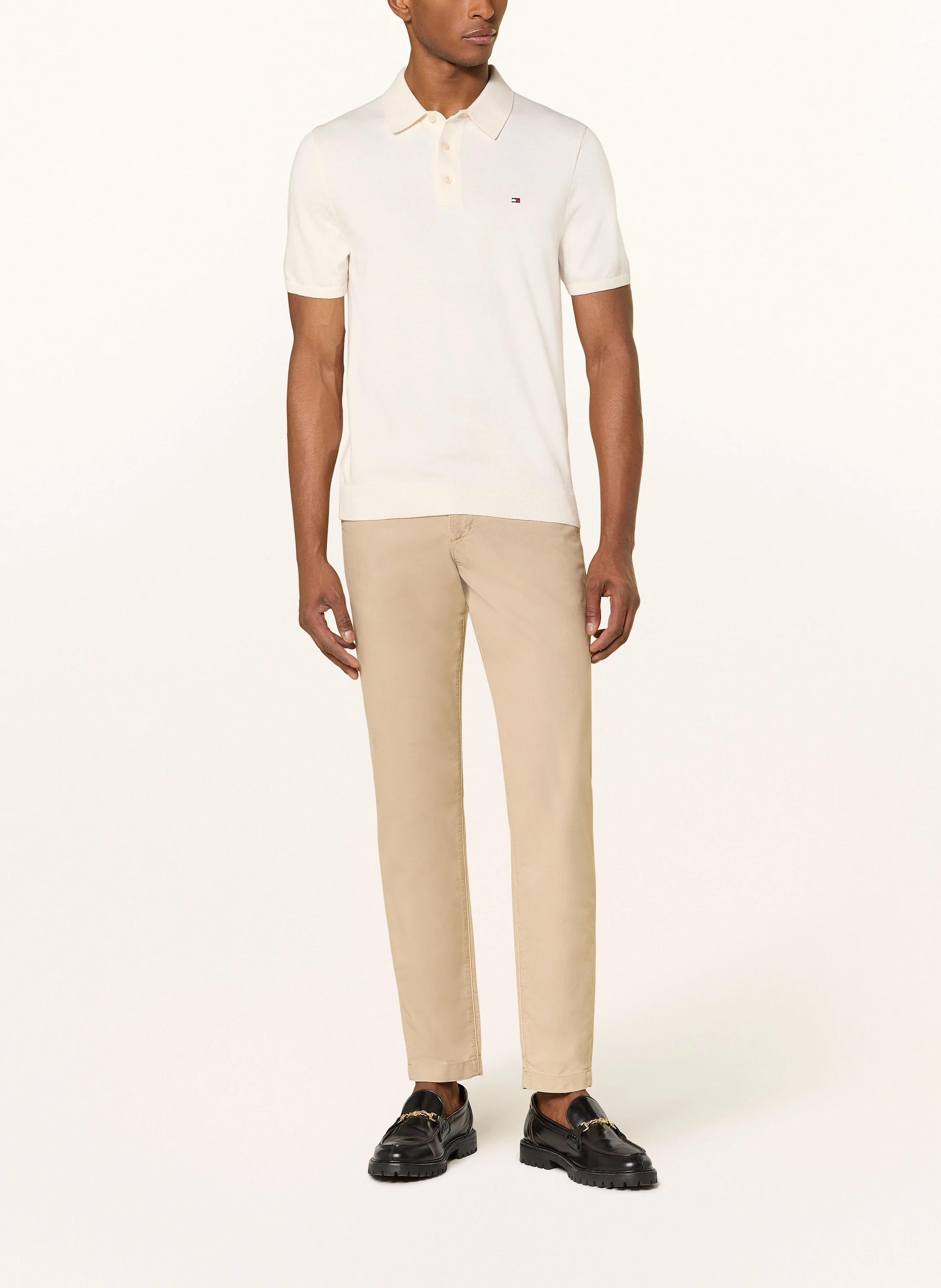 TOMMY HILFIGER Strick-Poloshirt