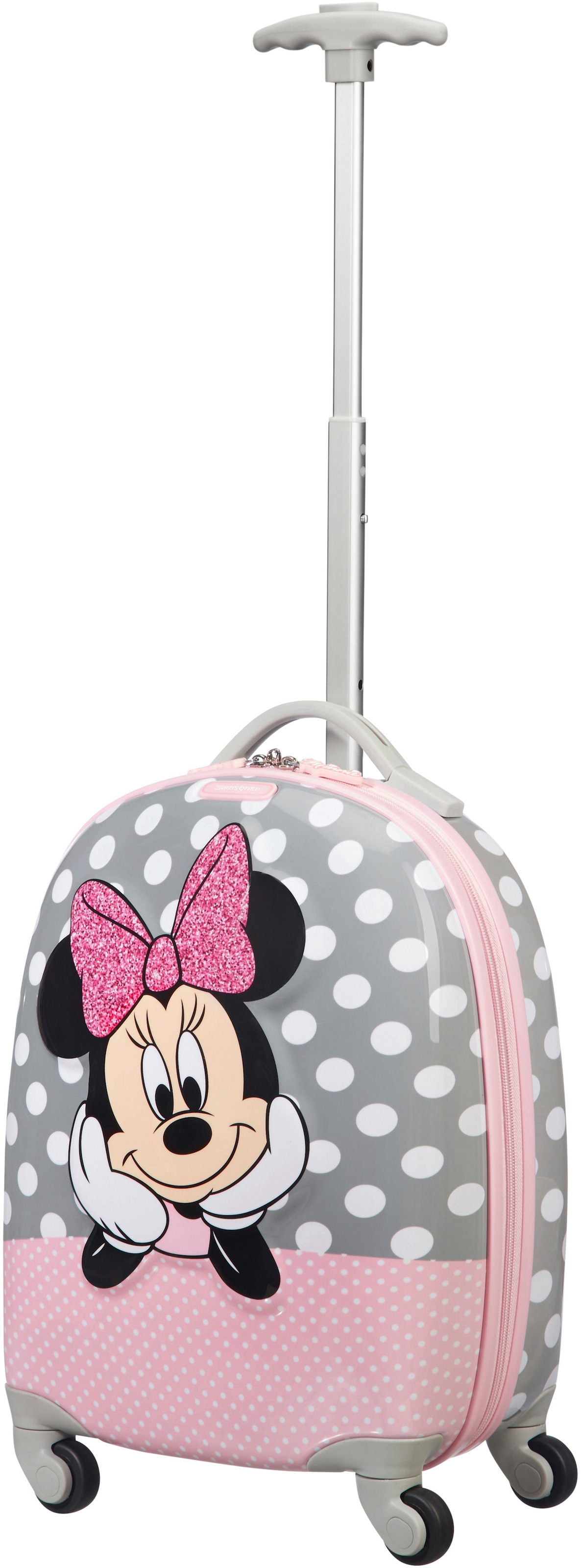 Samsonite Kinderkoffer »Disney Ultimate 2.0, 46  cm, Minnie Glitter« 24 l 4 Rollen Kinder Reisegepäck Handgepäck-Koffer