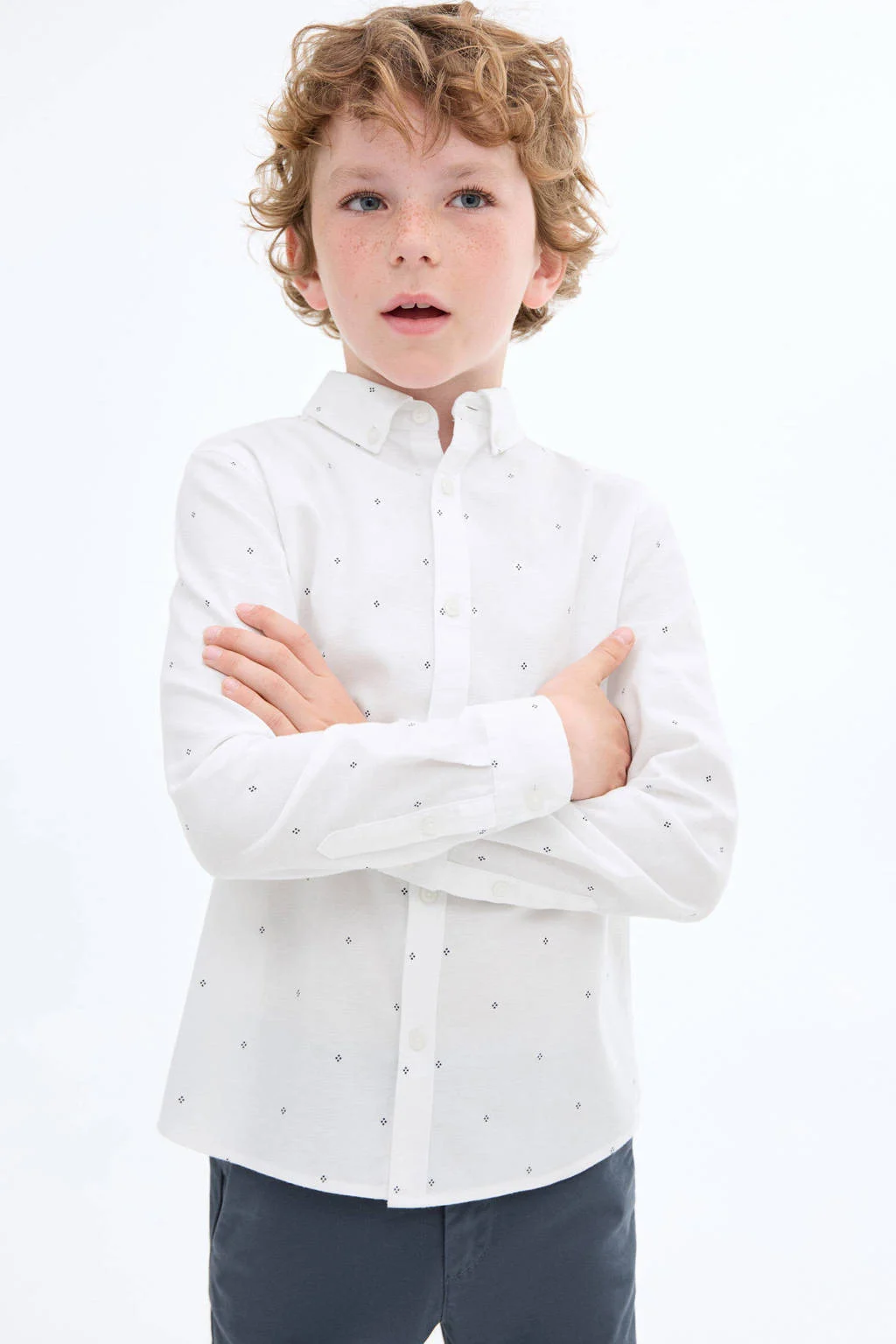 Mango Kids overhemd wit