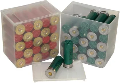 MTM Mtm Patronboks Hagle 4-Pack 4x25 Skudds Gjennomsiktlig Patronboks