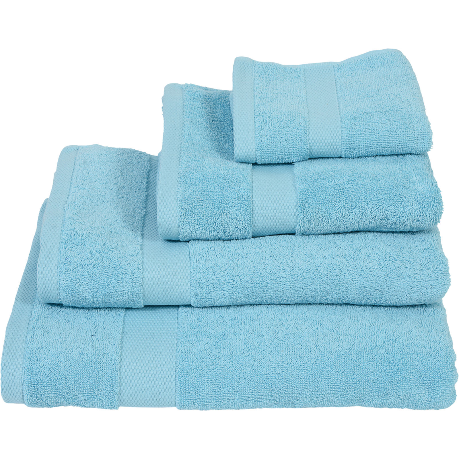 Waschlappen 30 x 30 cm uni hellblau