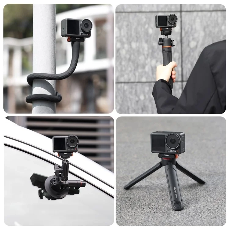 Magnetische Quick-Release Adapter Halterung mit 1/4