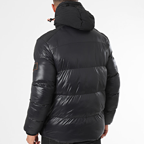 Doudoune Capuche Noir