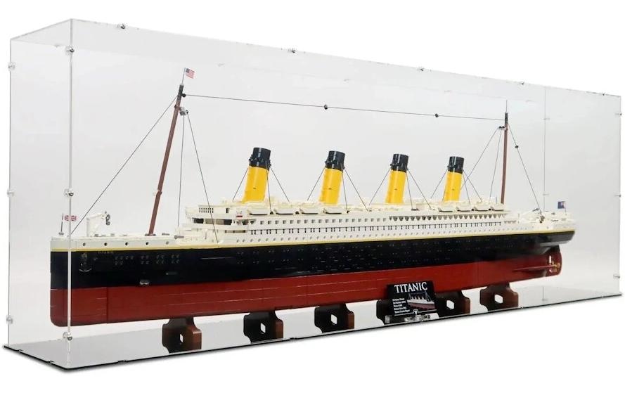 Holzbaukasten »iDisplayit Acryl-Display für LEGO 10294 Titanic«