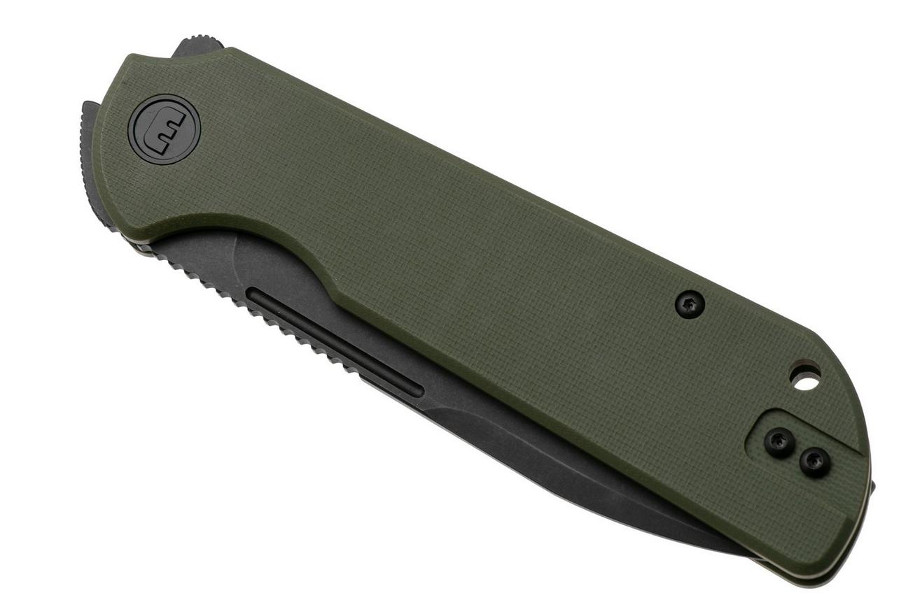 Eutektik Binary BIN-OGBW-R Blackwashed 14C28N, OD Green G10, zakmes