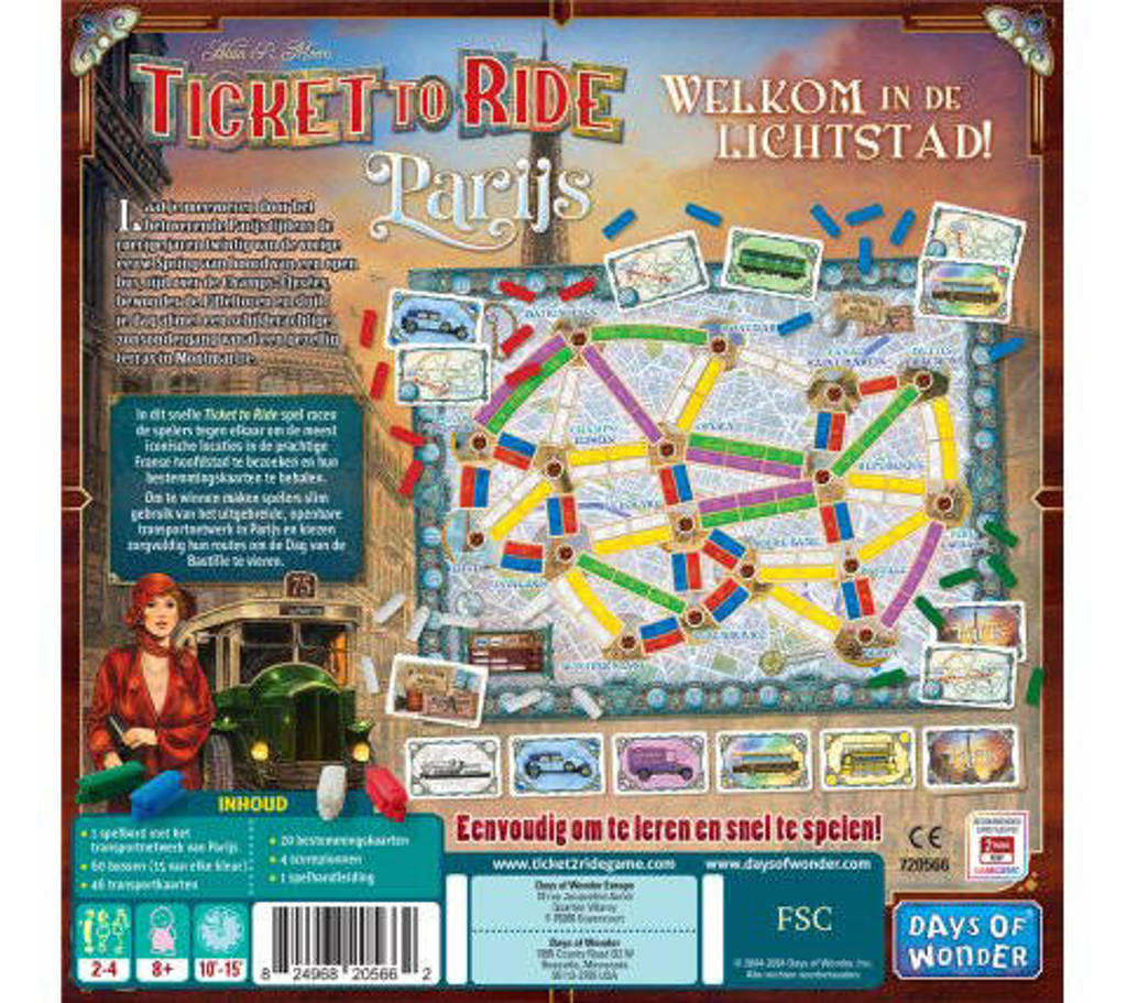 Ticket to Ride: Parijs NL