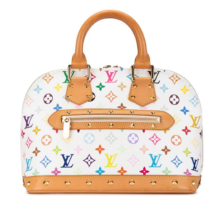 Louis Vuitton Vintage Louis Vuitton Alma White