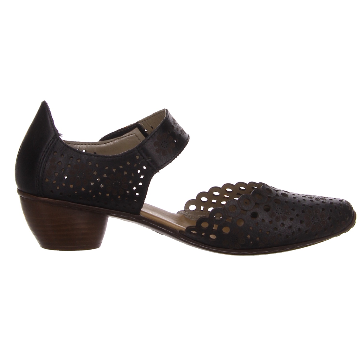 Rieker Spangenpumps schwarz schwarz