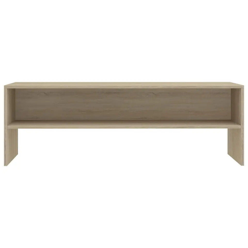 vidaXL - Tv-meubel - Bruin - Bewerkt hout
