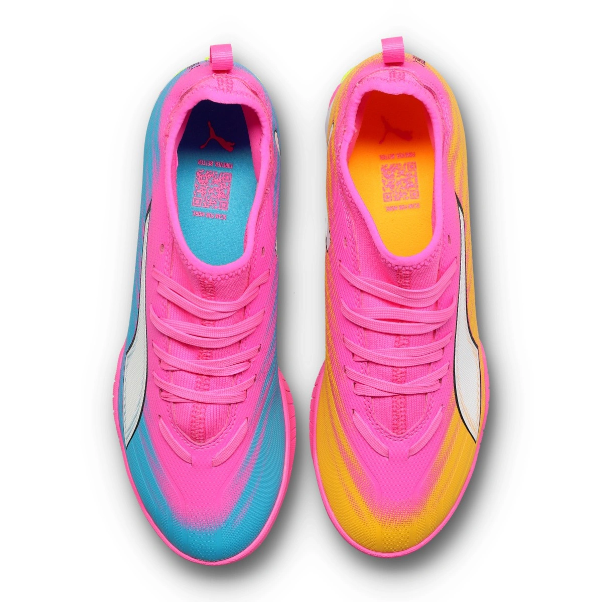 Chuteira Puma Ultra 6 Match Turf + Mid Criança