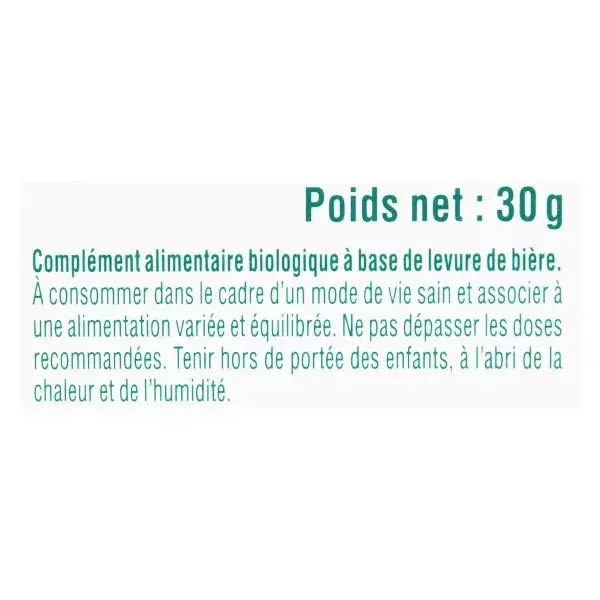 Biosens Levedura de Cerveja Orgânica - 60 Cápsulas Vegetais