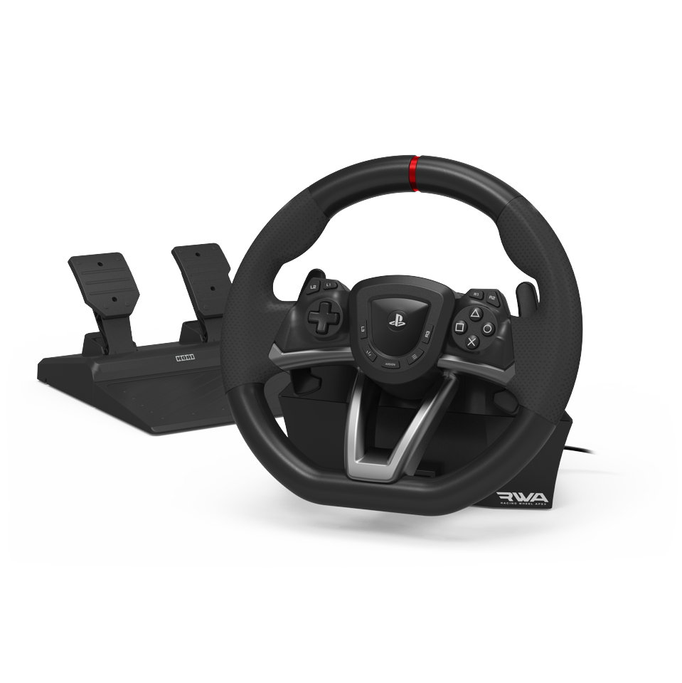 HORI - Racing Wheel Apex + 7-Speed Racing Shifter Bundle For PC (Windows 11/10)