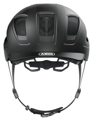 Casque Abus Hyban 2.0 LED signal Noir