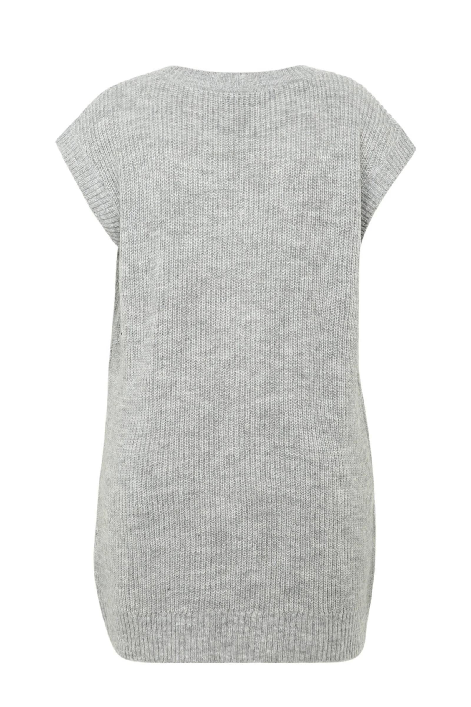 Paprika Tuniek gebreid grijs