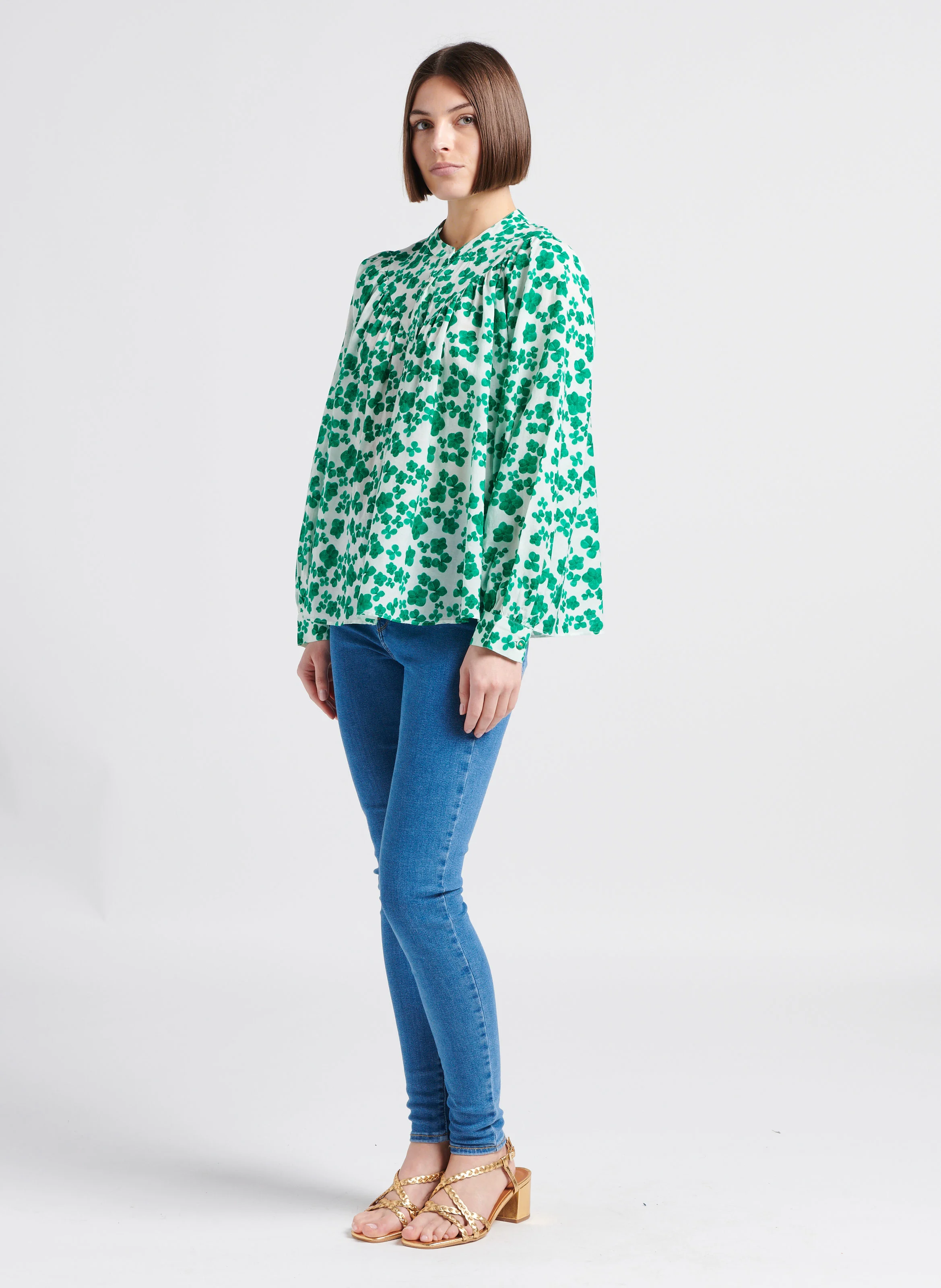 720 HIRISE SUPER SKINNY - Jean skinny taille haute en coton mélangé | Jean brut