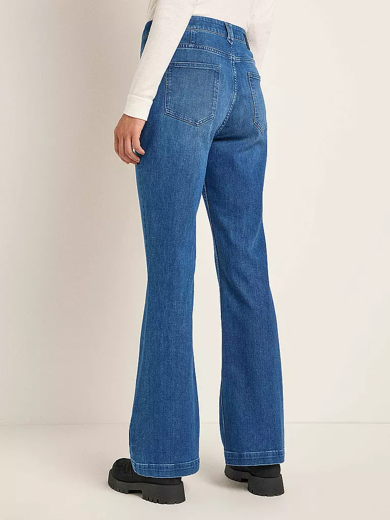 LANIUS Jeans Flared Fit blau