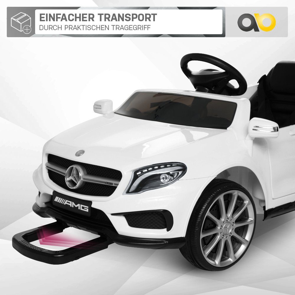 Carrinho Elétrico Infantil Actionbikes Motors, Mercedes GLA 45 AMG Licenciado, Idades 3-5, Capacidade de Peso 30 kg (1 unidade), Brinquedo Infantil - Veículo Elétrico 3-6 km/h - com Controle Remoto