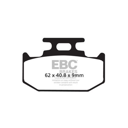 Plaquettes de freins EBC Sinter Métal Fritté arrière